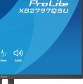IIYAMA Monitor ProLite  27 cali XB2797QSU-B1 IPS,QHD,2xHDMI,DP,350cd,75Hz,1000:1,     USB HUB,x4 ((2x Type-A v.3.2 Gen 1 (5Gbps, 4.5W) 2x Type-C (5Gbp 366288