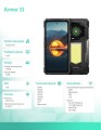 ULEFONE Smartfon Armor 33 4G 12/512GB IP69K Czarny 366595
