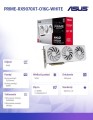 Asus Karta graficzna Radeon RX 9070 XT PRIME OC WHITE 16GB GDDR6 256bit 3DP/HDMI 366897