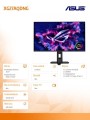 Asus Monitor 26.5 cala XG27AQDNG OLED 360Hz 0.03MS DP, 2HDMI, 2USB 367142