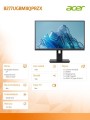 Acer Monitor 27 cali B277UGBMIIQPRZX QHD IPS 120Hz 2HDMI DP 367202