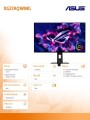 Asus Monitor 26.5 cala XG27AQWMG OLED DP 2HDMI 0.03MS USB HUB 367237