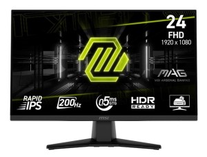 MSI Monitor MAG 242F     23.8 cala/LED/FHD/Flat/200Hz/Czarny