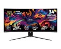 MSI Monitor MPG 341CQPX QD-OLED 34 cale/LED/UWQHD/Zakrzywiony/240Hz/Czarny 367358