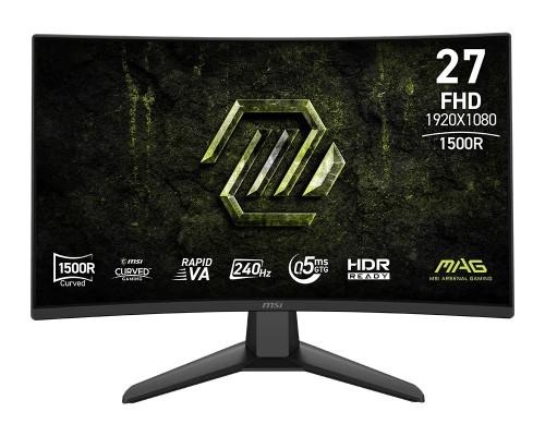 MSI Monitor MAG 274CF X24  27cali/LED/FHD/CURVE/240Hz/Black