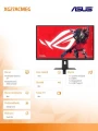 Asus Monitor 27 cali XG27ACMEG ROG IPS QHD HDMI USB DP 367957