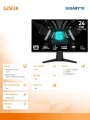 Gigabyte Monitor 24.5 cala AORS G25F2AEK IPS/FHD/240Hz/2HDMI/DP 368116