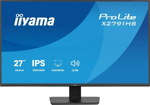 IIYAMA Monitor 27 cali X2791HS-B1 IPS, HDMI, DP, 120Hz,1500:1