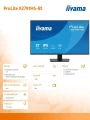 IIYAMA Monitor 27 cali X2791HS-B1 IPS, HDMI, DP, 120Hz,1500:1 368245