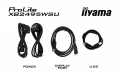 IIYAMA Monitor 24 cale XB2495WSU-B1  IPS,16:10,350cd,4ms,HDMI, 100Hz,1500:1, 4xUSB,2x2W,HAS150 (PIVOT) 368568