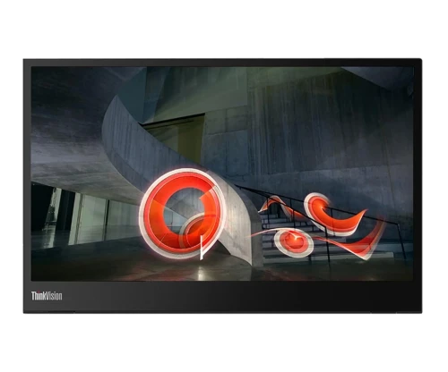 Monitor Lenovo ThinkVision M14 14" FHD Klasa B + Kabel USB-C + Pokrowiec