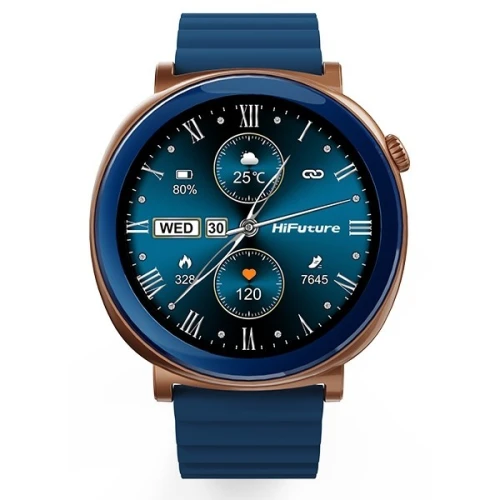 HiFuture Smartwatch Aurora Amoled rozmowy AI niebieski
