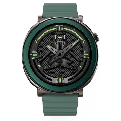 HiFuture Smartwatch Aurora Amoled rozmowy AI zielony