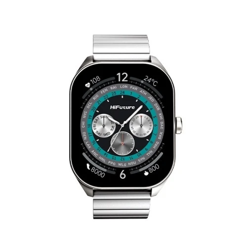 HiFuture Smartwatch FutureFit Apex srebrny