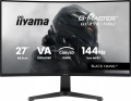 IIYAMA Monitor 27 cali GC2781HSU-B1 VA, FHD, 144Hz, 1ms, 2xUSB, 1500R, 350 cd, 4000:1, HDMI, DP, FreeSync -1920x1080 (48-144Hz), 2x2W 369364