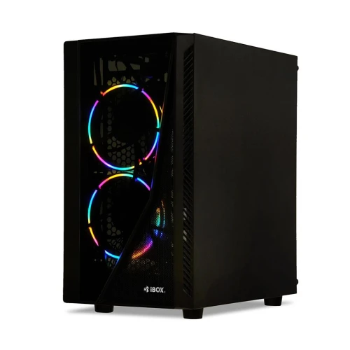 Komputer ADAX DRACO WXIHC13100 i3-13100/H610/8GB/512GB/RTX5050-8GB/Wi-Fi/W11H
