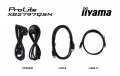 IIYAMA Monitor 27 cali XB2797QSN-B1 IPS/3.7 megapixel QHD, HAS150/ 350cd/1ms/HDMI/Displayport, USBC DOCK 65W, 4USB HUB, RJ45 369572
