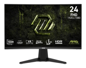 MSI Monitor 23.6 cala MAG 245C X24 LED/FHD/Curved/240Hz/czarny