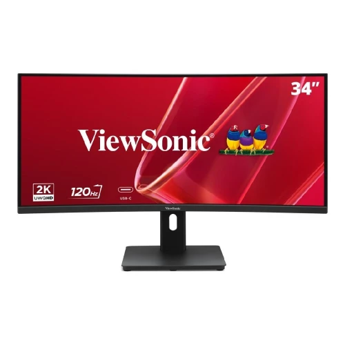 Monitor ViewSonic 34” VA3420C-2 Curved Monitor VA UWQHD 120Hz HDMI DP HUB głośniki