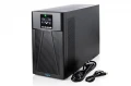 Digitus Zasilacz awaryjny UPS Online Tower 19" LCD 3000VA/3000W 6x12V/9Ah 8xC13 1xC19 1xC14 USB RS232 RJ45 GŁ.460mm 370023