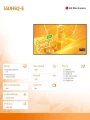 LG Electronics Monitor wielkoformatowy 55 cali  55UH5Q-E 500cd/m2 UHD 24/7 370236