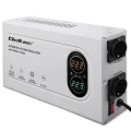 Qoltec Stabilizator napięcia AVR 2000VA | 1200W | Toroidalny transformator 370248