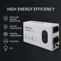 Qoltec Stabilizator napięcia AVR 2000VA | 1200W | Toroidalny transformator 370249