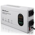 Qoltec Stabilizator napięcia AVR 2000VA | 1200W | Toroidalny transformator 370251