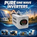 Qoltec Zasilacz awaryjny UPS Pure Sine Wave | 1000VA/720W | Przetwornica12/230V z AVR | LCD | LiFePO4 AGM GEL 370259