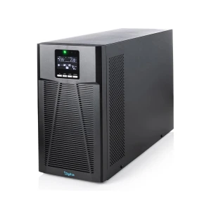 Zasilacz awaryjny UPS DIGITUS Online Tower 19" LCD 2000VA/2000W 4x12V/9Ah 8xC13 1xC14 USB RS232 RJ45