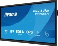 IIYAMA Monitor interaktywny 75 cali TE7515A-B2AG, VA,4K,40pkt,550cd,DeepContrast-IR+,    HDMI x2,DP,USB-C, 2 x 20W, OPS Slot x1, 5xUSB, 2xRJ45,8-Array 370661