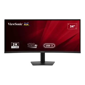 Monitor ViewSonic 34” VA3420C Curved Monitor IPS UWQHD 120Hz 2xHDMI DP HUB głośniki - USZ OPAK