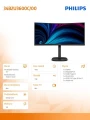 Philips Monitor 34B2U3600C 34 cale Curved VA HDMIx2 DP HAS RJ-45 370863