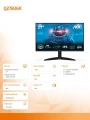 AOC Monitor Q27B36X 27 cali IPS 144Hz HDMI DP 370885