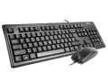 A4 Tech Zestaw klawiatura + mysz KM-72620D USB Czarny 372257