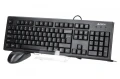 A4 Tech Zestaw klawiatura + mysz KM-72620D USB Czarny 372260