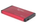 Gembird Kieszeń zewnętrzna HDD 2.5'' Sata USB 3.0 Red 372318