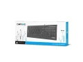 Natec Klawiatura Barracuda Slim USB czarna 372387