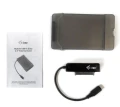 i-tec MySafe USB-C 3.1 Gen. 2 Easy zewnętrzna obudowa na dysk 2,5" 9,5mm SATA I/II/III HDD 372396