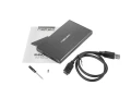 Natec Kieszeń zewnętrzna HDD/SSD Sata Rhino Go 2,5'' USB 3.0 372410