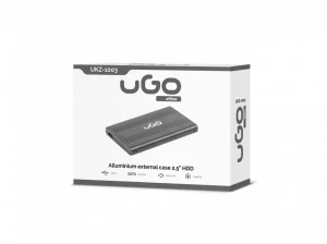 UGo Kieszeń zewnętrzna SATA 2,5'' USB 2.0 Aluminium