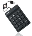 KEYSONIC Klawiatura ACK-118BK2 odporna na kurz, IP64 372508