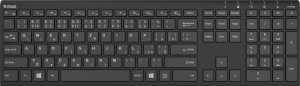 YENKEE Klawiatura bezprzewodowa Slim YKB 2000 CSBK akumulator
