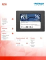 Patriot Dysk SSD 512GB P210 520/430 MB/s SATA III 2.5 372756