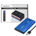 Qoltec Obudowa na dysk HDD/SSD 2.5 cala SATA3 | USB 3.0 | Niebieska 372784