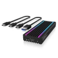 IcyBox IB-1824ML-C31 Obudowa M.2 NVMe z oświetleniem RGB 372808