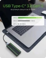IcyBox IB-1824ML-C31 Obudowa M.2 NVMe z oświetleniem RGB 372813