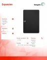 Seagate Dysk zewnętrzny Expansion 5TB 2,5 STKM5000400 czarny 372903