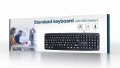 Gembird Klawiatura standardowa USB dla seniora 372927