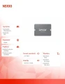 Lexar Dysk SSD NS100 128GB SATA3 2.5 520/440MB/s 372968